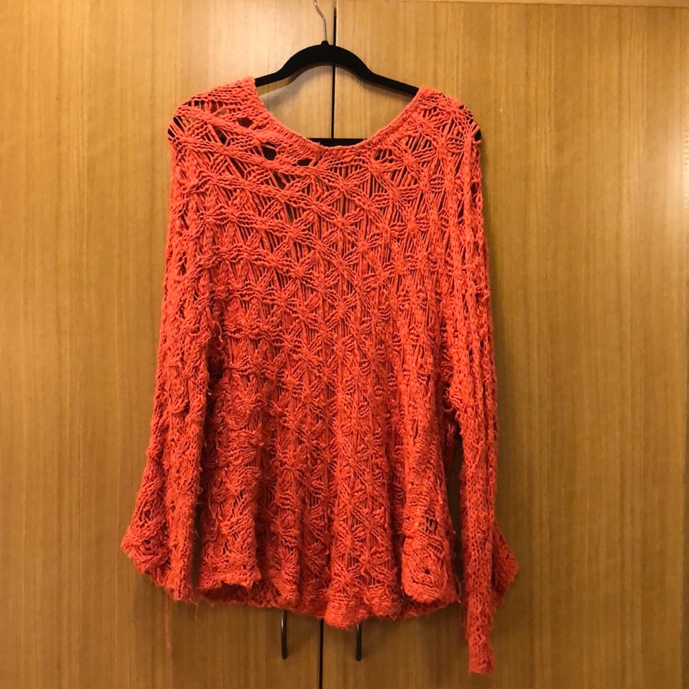 Free People scoop back sweater